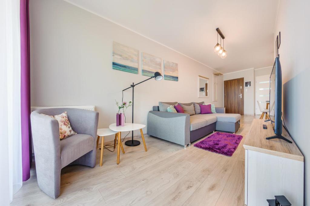 Apartamenty Sun & Snow Kołobrzeg Resorts z basenem - One-Bedroom Apartment