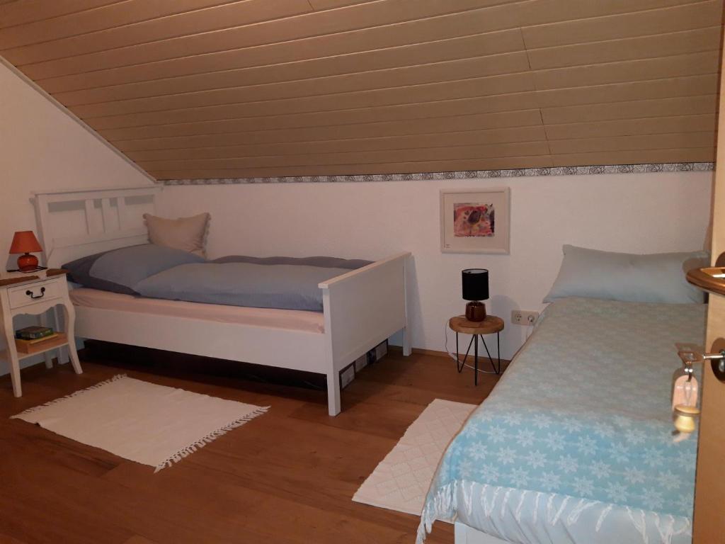 Postel nebo postele na pokoji v ubytování Casa Picca & Lotta