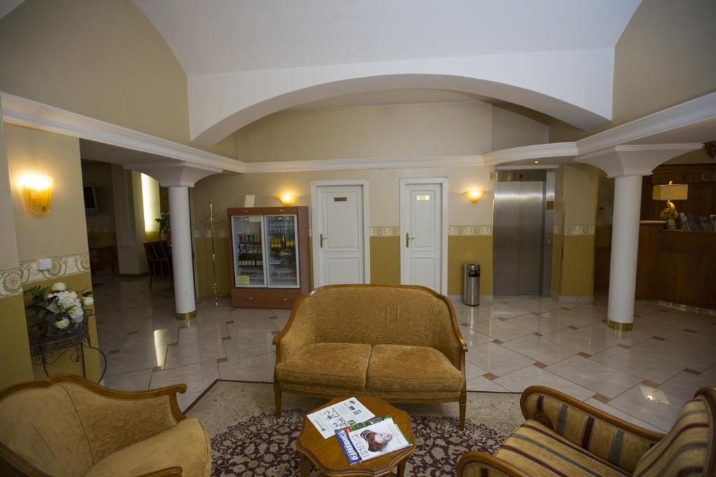 Posezení v ubytování Hotel Tyl
