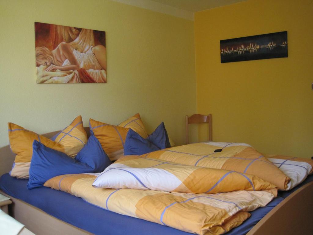 Postel nebo postele na pokoji v ubytování Haus Reinstadler