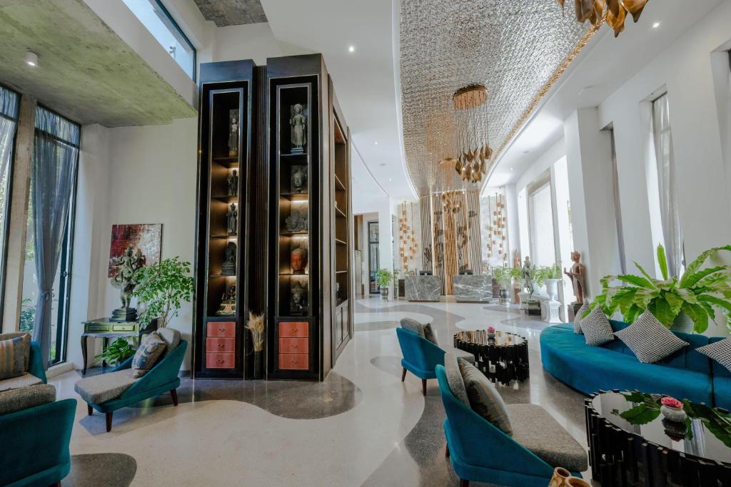 Posezení v ubytování Hotel Vellita Siem reap