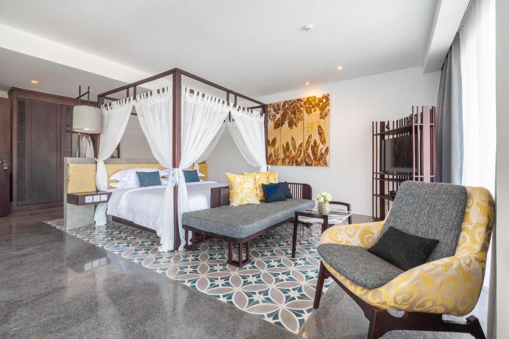 Posezení v ubytování Hotel Vellita Siem reap