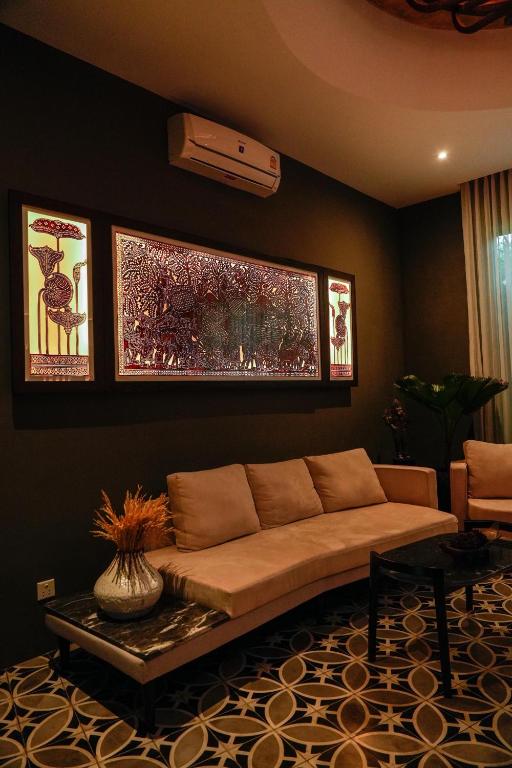 Posezení v ubytování Hotel Vellita Siem reap