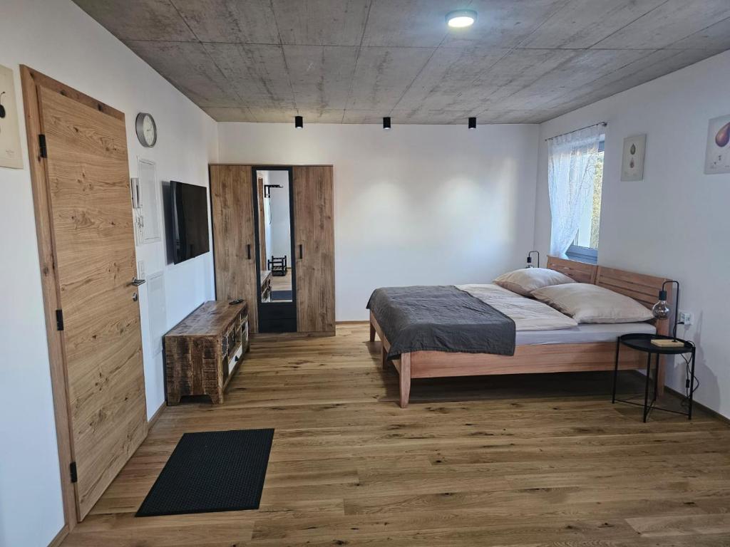 Postel nebo postele na pokoji v ubytování Hajdar & Merisa - Self Check-in 24h