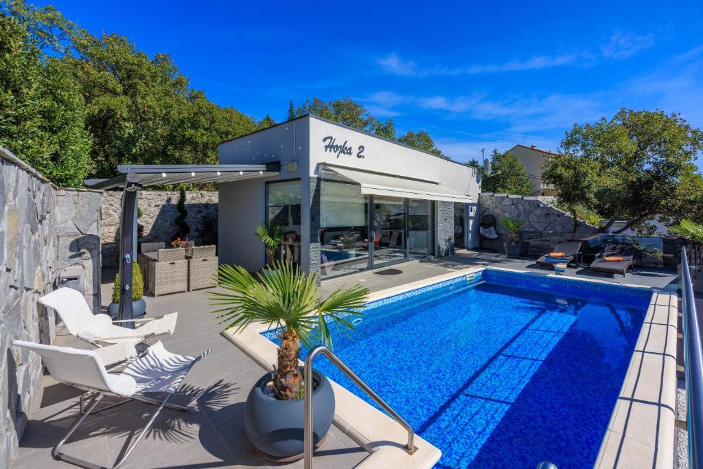 Bazén v ubytování Holiday home Hojka 2 nebo v jeho okolí