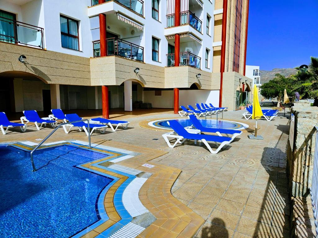 Bazén v ubytování Residence Ocean View nebo v jeho okolí