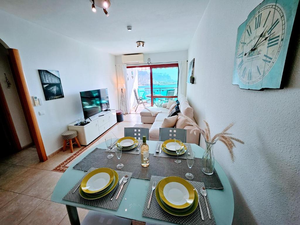 TV a/nebo společenská místnost v ubytování Residence Ocean View