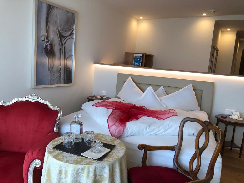 Posezení v ubytování Schloss Hotel Korb
