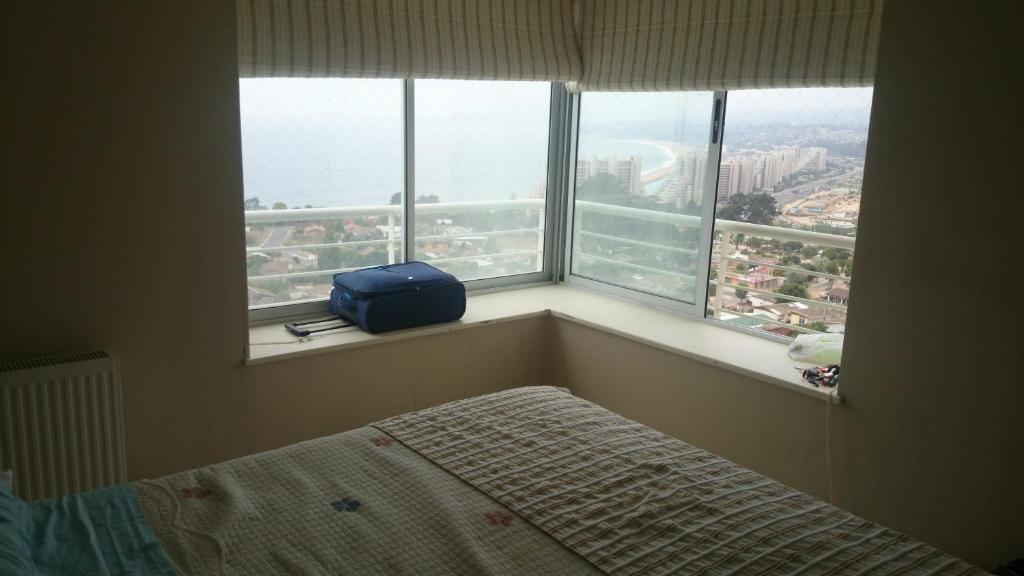 Nespecifikovaný výhled na hory nebo výhled na hory při pohledu z apartmánu