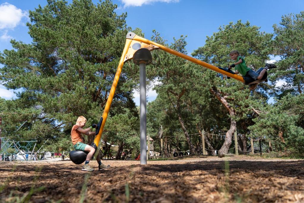 Herní místnost nebo prostor pro děti v ubytování Recreatie- en Natuurpark Keiheuvel