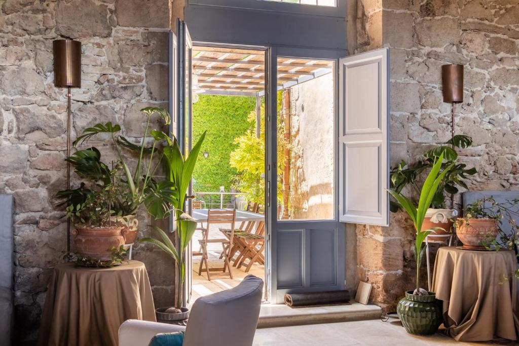 Гостиная зона в Masseria Costanza Vendicari