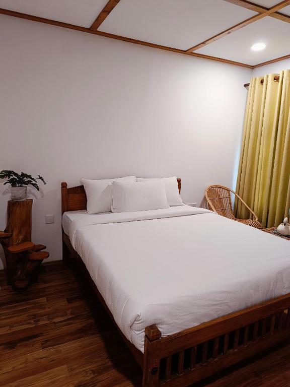Postel nebo postele na pokoji v ubytování Magnolia Hideout