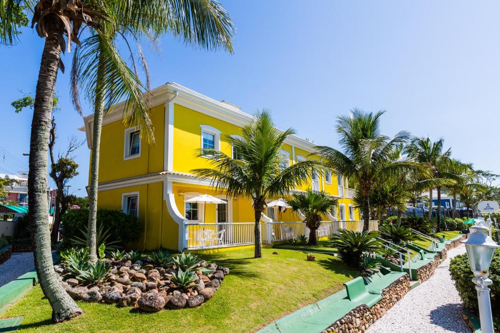 O edifício em que o hotel se localiza