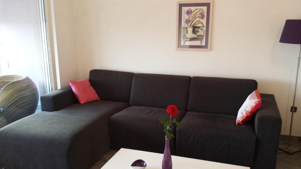 Posezení v ubytování Apartment Ika