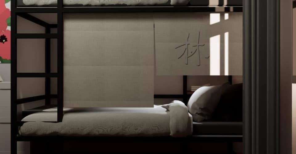 Yu Cafe Hostel - 6-Bed Mixed Dormitory Room