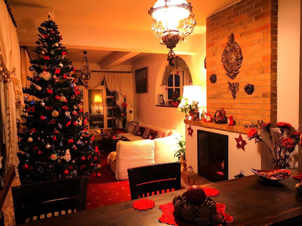 Postel nebo postele na pokoji v ubytování Villa-Hotel Escala