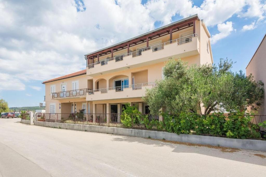 Bygningen som lejligheden ligger i