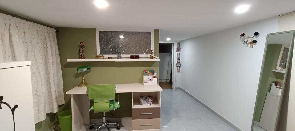 Kuchyň nebo kuchyňský kout v ubytování Cabana Monte do Castro