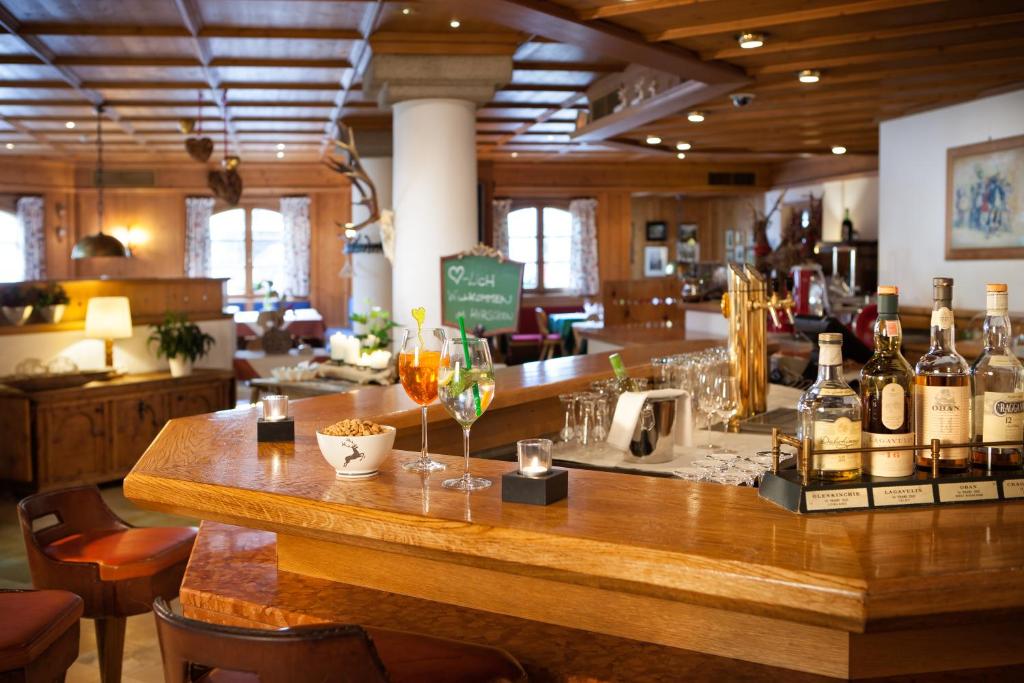 Nápoje v ubytování Hotel zum Hirschen