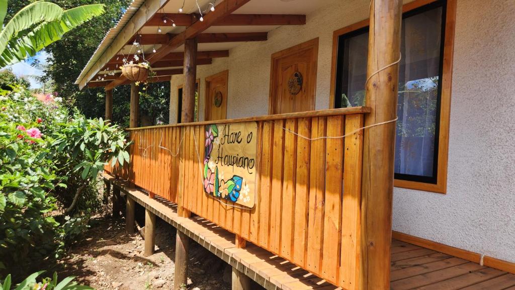 Jardín al aire libre en HARE O HAUPIANO
