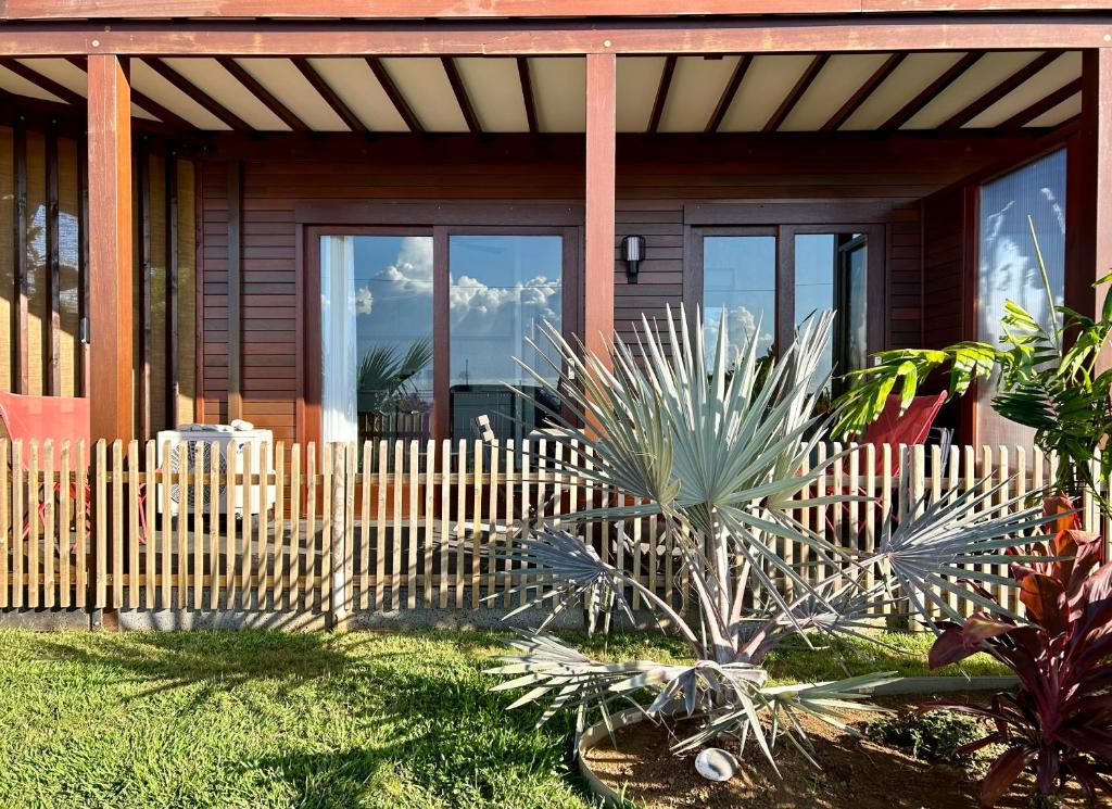 Zahrada ubytování Ti Kaz C2C - Une maison Balinaise