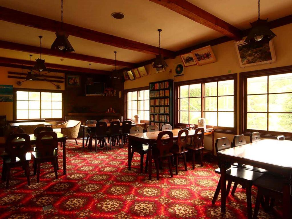 Restaurace v ubytování ロッヂ秀岳