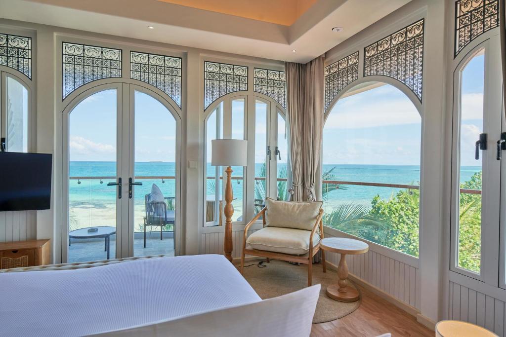 Stone Hotels Dhiffushi - Habitación Doble Deluxe Con Vistas Al Mar