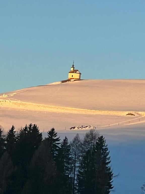 Pölstaler Berghütte v zimě