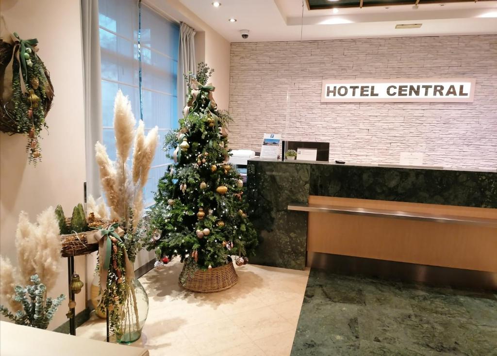 Vstupní hala nebo recepce v ubytování Hotel Central