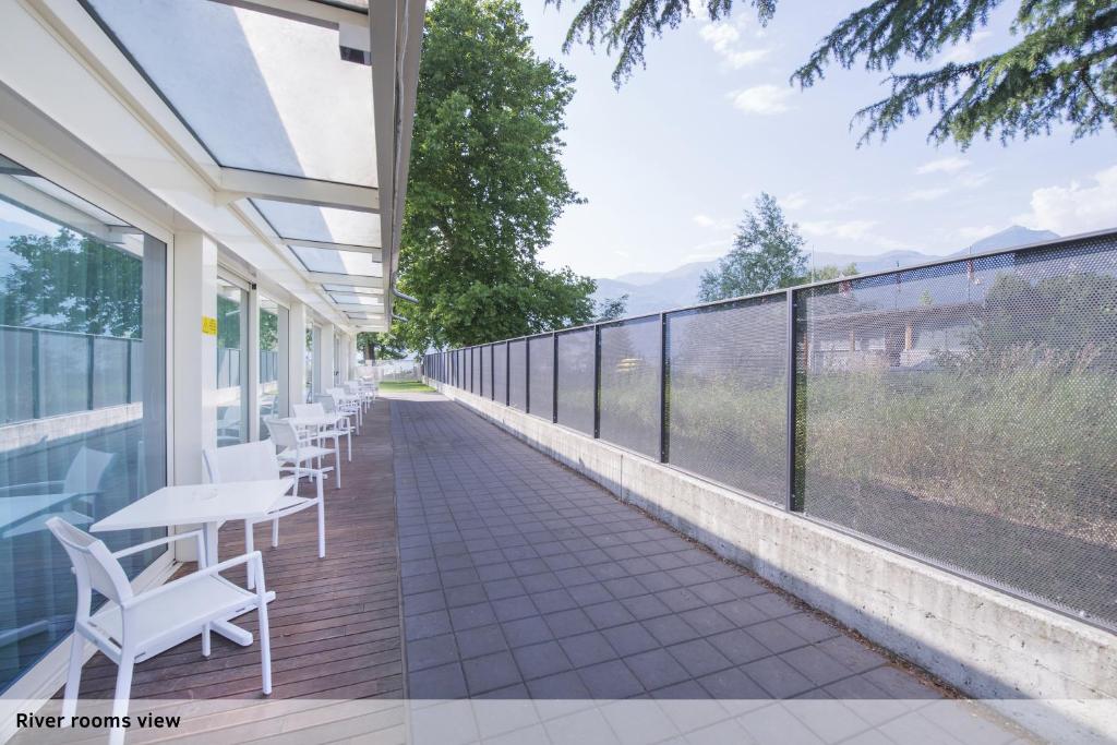 Een balkon of terras bij Seven Park Hotel Lake Como - Adults Only