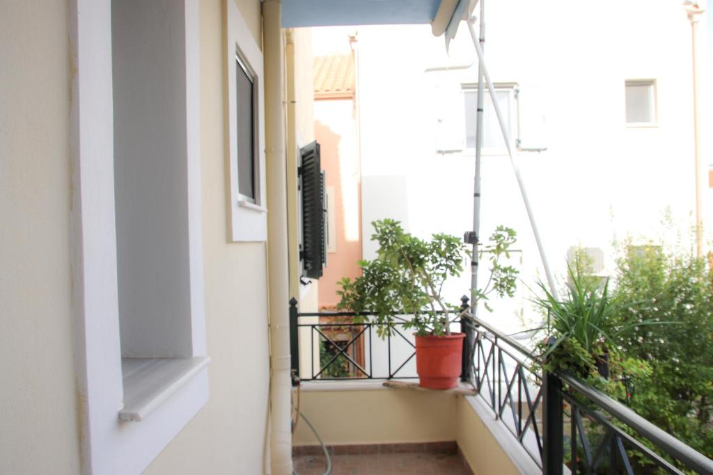 Balkón nebo terasa v ubytování Ellis Apartments