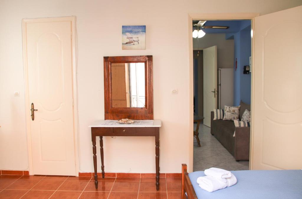 Postel nebo postele na pokoji v ubytování Ellis Apartments