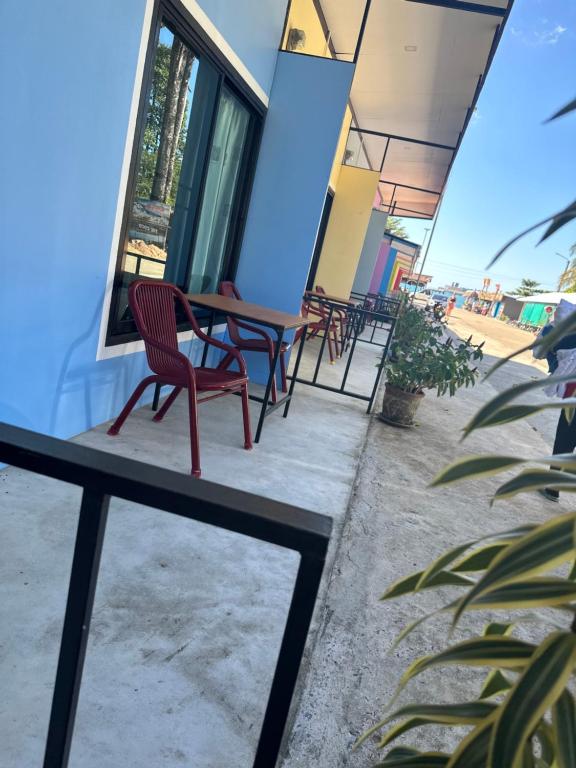 Balkón nebo terasa v ubytování Lonely beach complex titanic hotel in beach shopping street markets ในศูนการค้าติดทะเล