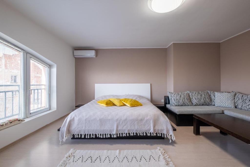 Postel nebo postele na pokoji v ubytování Marvellous Apt / Roof Top Terrace / 2BDR / 2BTH