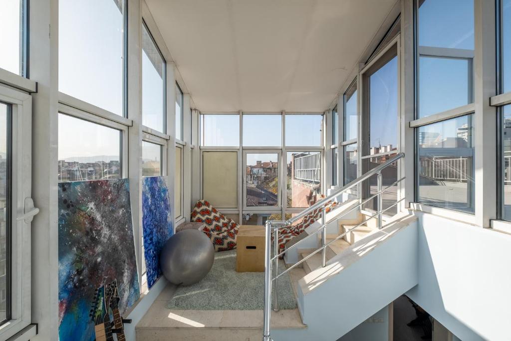 Balkón nebo terasa v ubytování Marvellous Apt / Roof Top Terrace / 2BDR / 2BTH