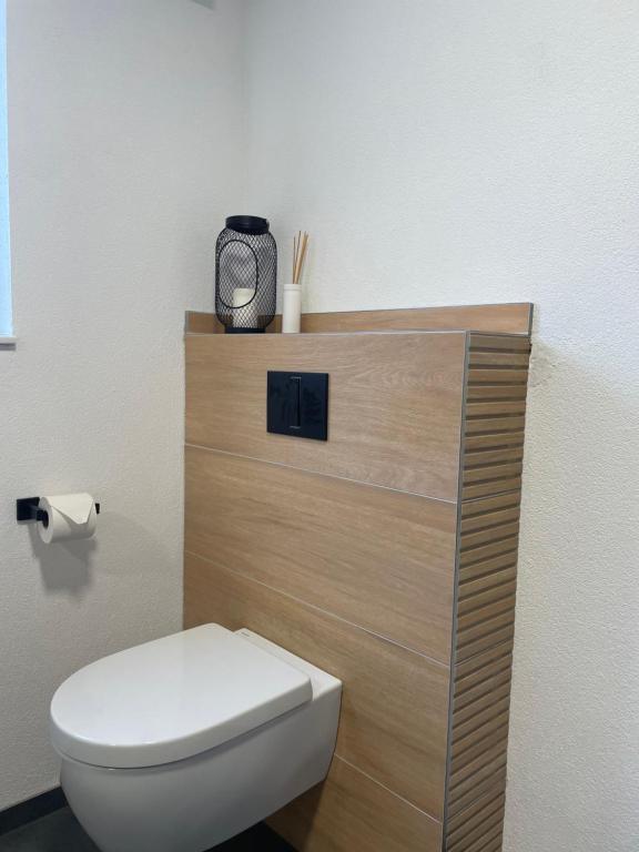 Koupelna v ubytování Haus 11