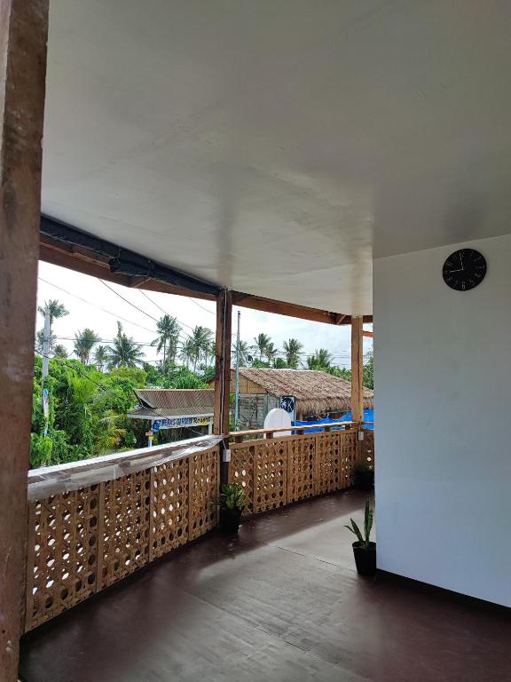 Balkón nebo terasa v ubytování Aloha Hostel Siargao