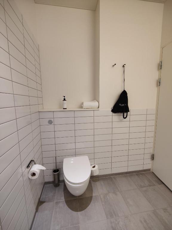 Koupelna v ubytování Storebælt Sinatur Hotel & Konference