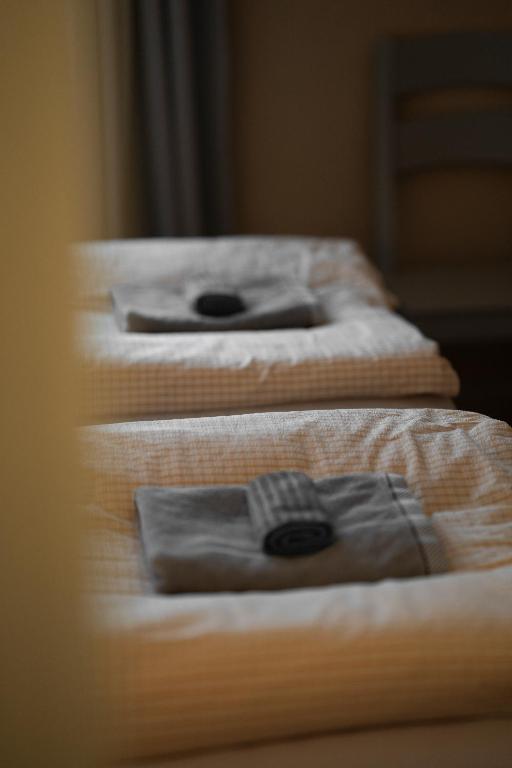 Postel nebo postele na pokoji v ubytování Bed & Breakfast Willa Armas
