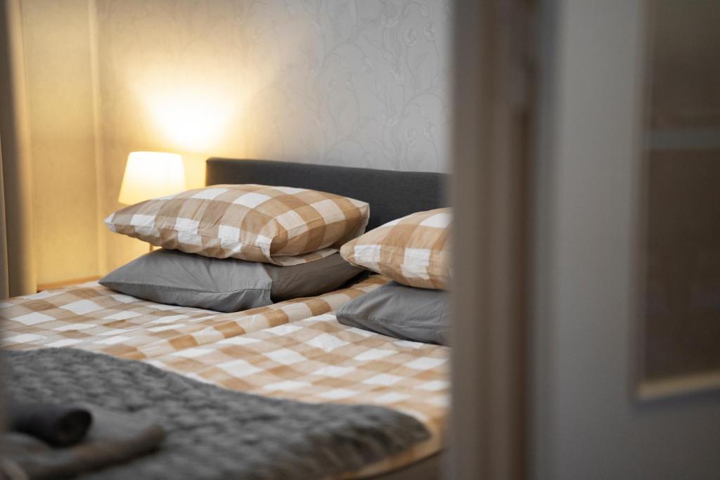 Postel nebo postele na pokoji v ubytování Bed & Breakfast Willa Armas