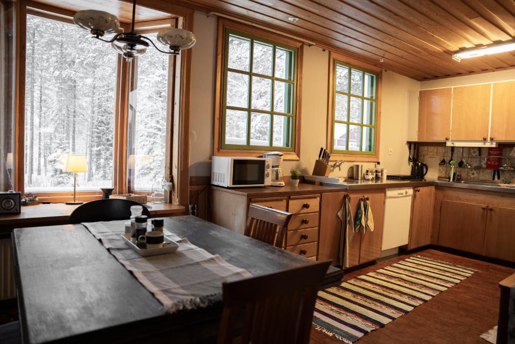 Kuchyň nebo kuchyňský kout v ubytování Bed & Breakfast Willa Armas