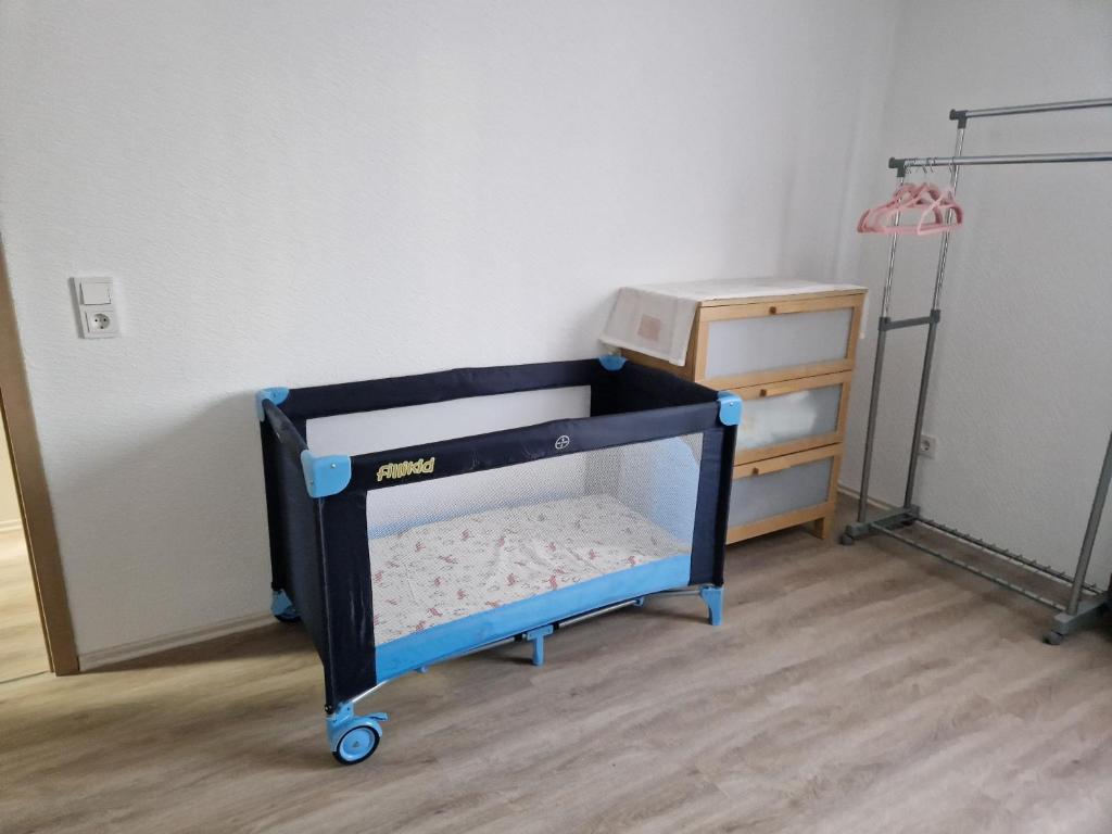 Postel nebo postele na pokoji v ubytování FERIENHAUS AyNa, direkt an der Schweizer Grenze