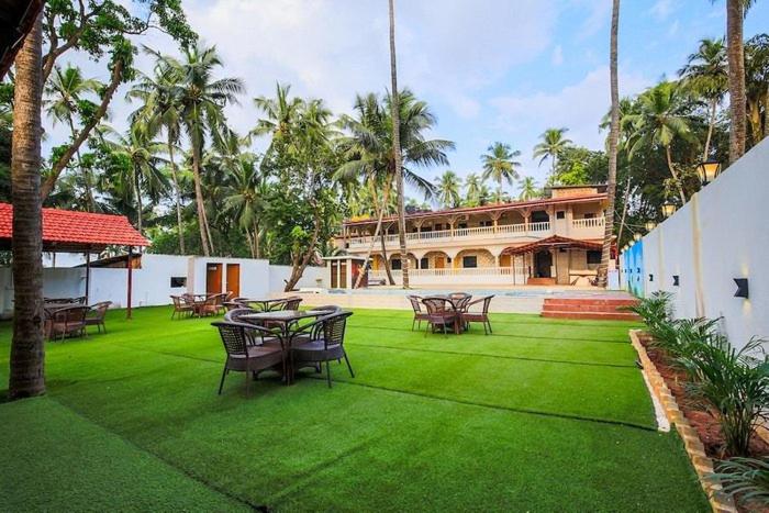 Zahrada ubytování RBR Beach Resort-TBV