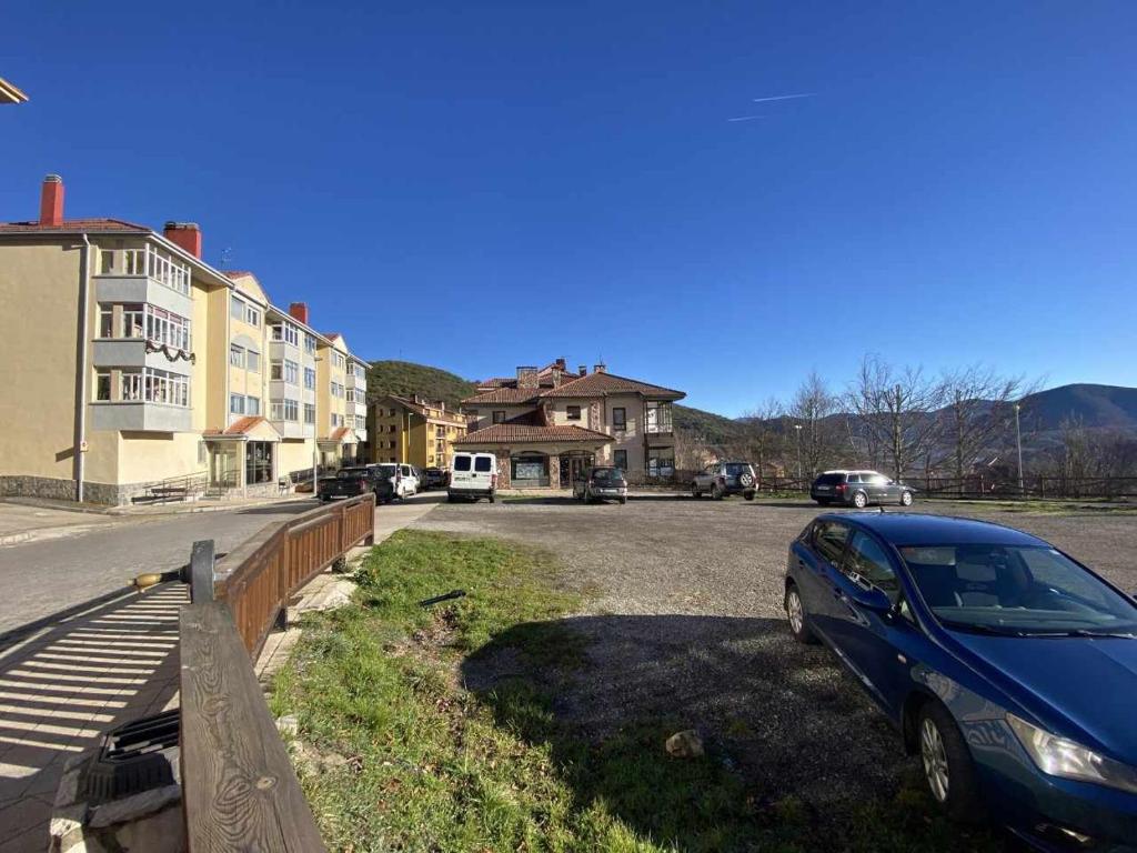Nespecifikovaný výhled na hory nebo výhled na hory při pohledu z apartmánu