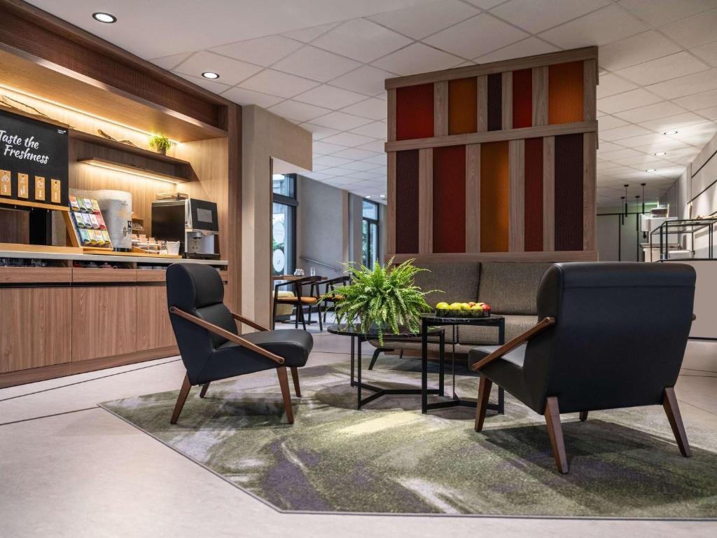 Posezení v ubytování Novotel Suites Wien City Donau
