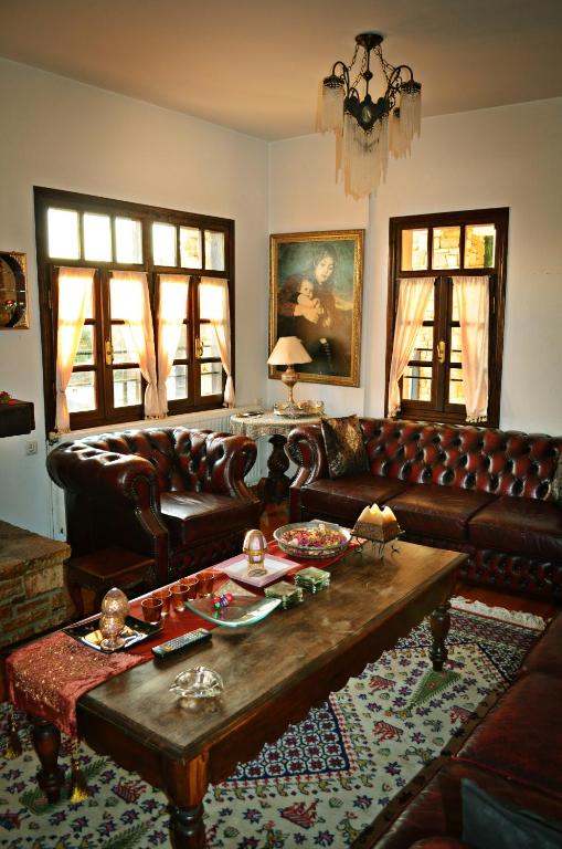 Posezení v ubytování Archontariki Guesthouse