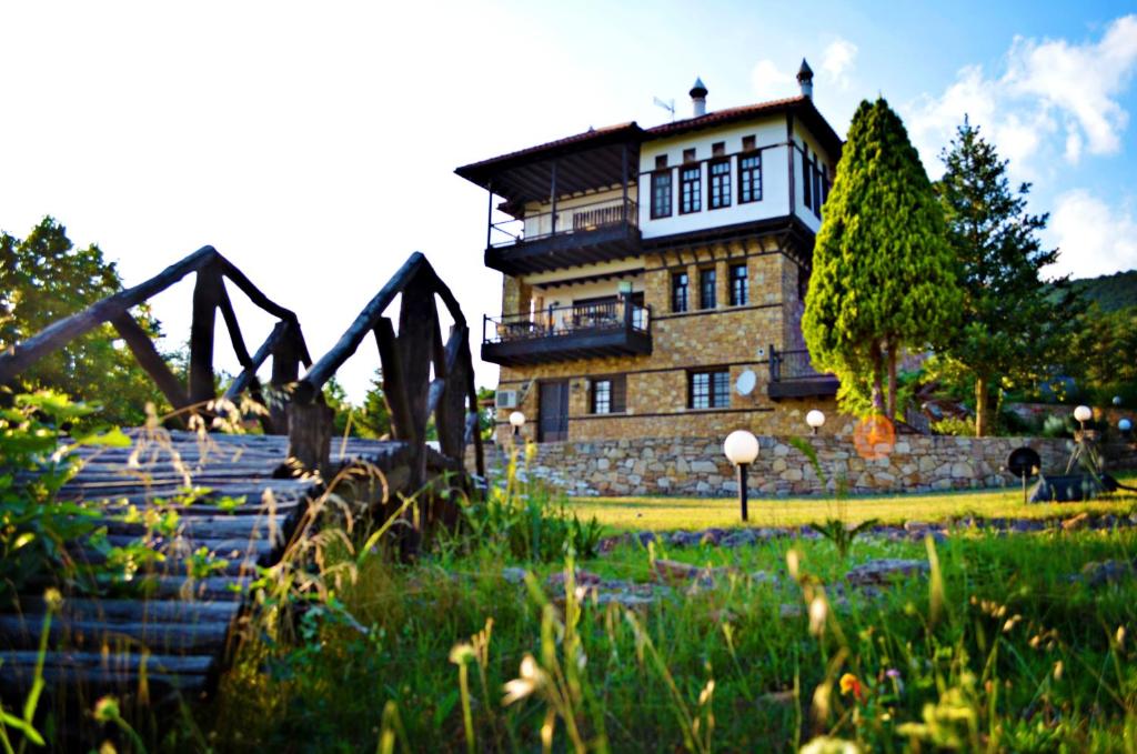 Zahrada ubytování Archontariki Guesthouse