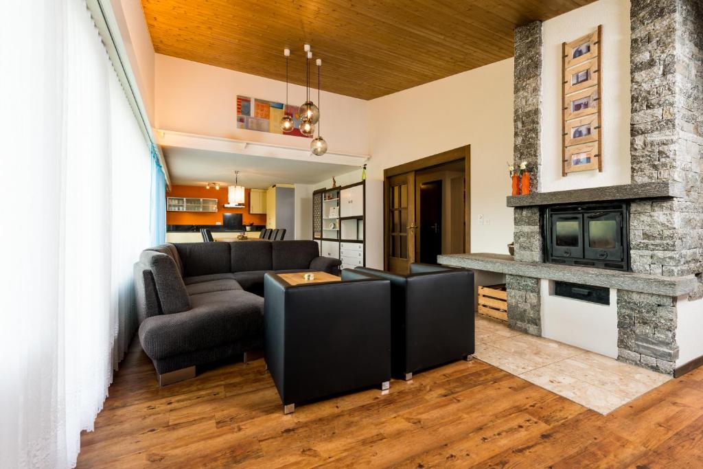 Kuchyň nebo kuchyňský kout v ubytování Haus Aristella