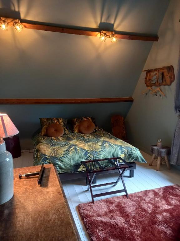 Postel nebo postele na pokoji v ubytování Via Caput