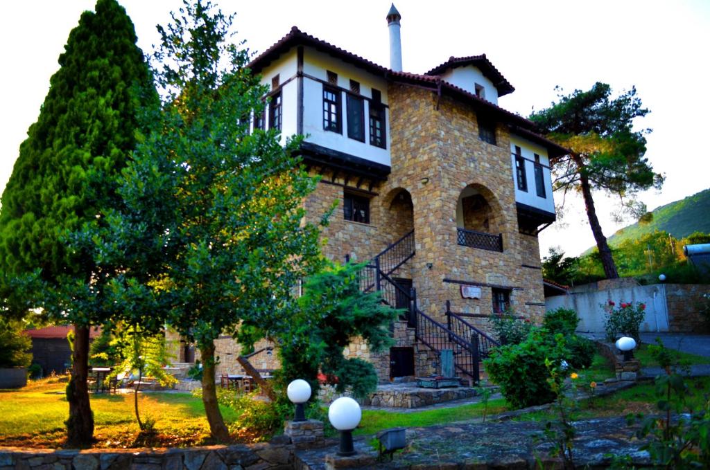 Zahrada ubytování Archontariki Guesthouse